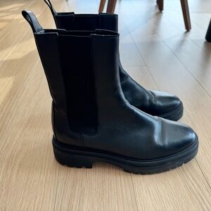 ba&sh Black Ankle Boots
